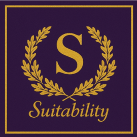 Suitability Chicago logo — custom menswear studio